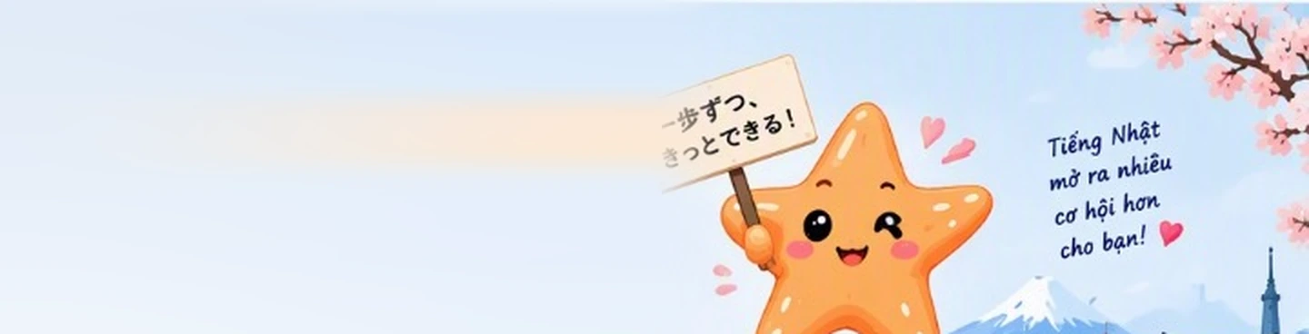 Linh vật JapanMe - 一歩ずつ、きっとできる!